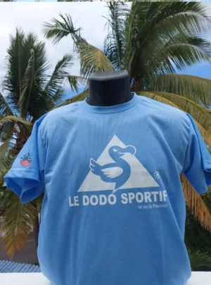 T-shirt technique Homme Bleu clair